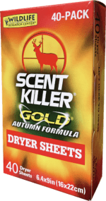 Scent Killer® Gold® Autumn Formula® Dryer Sheets