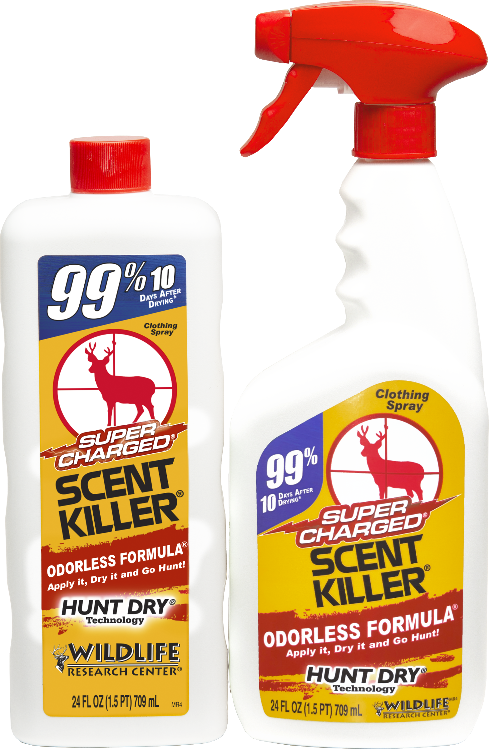 Super Charged® Scent Killer® (24/24 Combo)